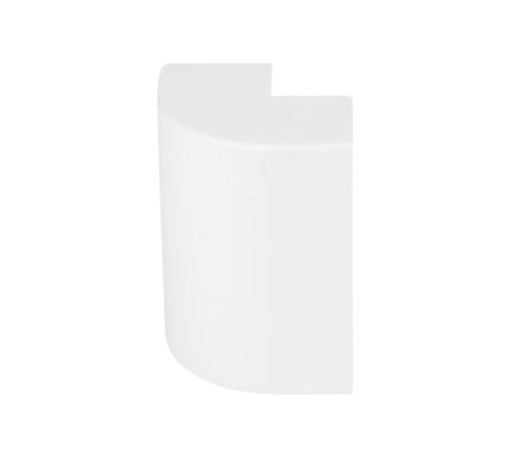 Внешний угол EKF 40х16мм, 4 шт, Plast, PROxima, Белый obw-40-16x4