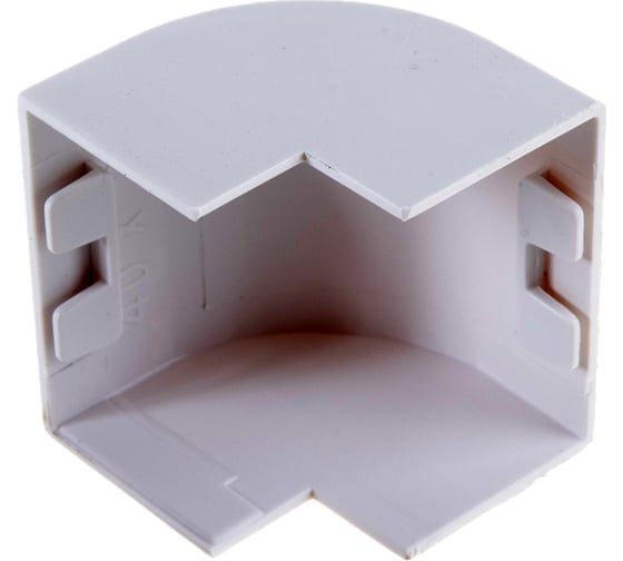 Внешний угол EKF 40х25мм, 4 шт, Plast, PROxima, Белый obw-40-25x4
