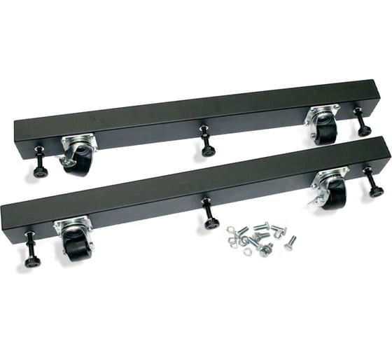 Основание для стоек Hyperline ORK2A-BSM-600-RAL7035 ORK2A глубиной 600 мм, для установки стойки на ножки и ролики (ножки и ролики в комплекте), цвет серый (RAL 7035) 474900 1