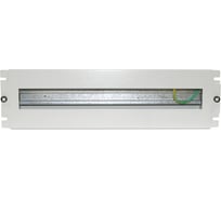 Панель с DIN-рейкой Hyperline BPB19-PS-3U-RAL7035 с регулируемой глубиной установки, 19", 3U, 22 места, цвет серый (RAL 7035) 437076