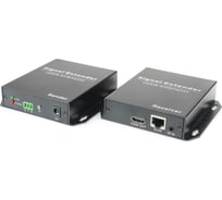 Комплект (передатчик + приемник) OSNOVO TLN-Hi/2+RLN-Hi/2 для передачи HDMI, ИК управления, RS232 по сети Ethernet. sct1175