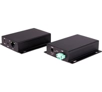 Удлинитель Ethernet (VDSL) OSNOVO TA-IP+RA-IP (комплект передатчик+приёмник); расстояние передачи Ethernet до 3000м по витой паре; скорость передачи 55 Мбит/с (300м), 10 Мбит/с (1000м), 3 Мбит/с (1500м); передатчик вх.RJ45,вых. sct0475