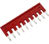 Перемычка для клемм ds Degson 10 полюсов, красная, упак. 10шт. DFB10-6.2-16-00Z(H)