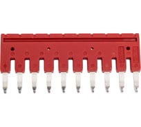 Перемычка для клемм ds Degson 10 полюсов, красная, упак. 10шт. DFB10-5.2-16-00Z(H)