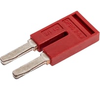 Перемычка Degson 2 полюса, красная, упак. 10шт. DFBS2-5.2-16-00Z(H)