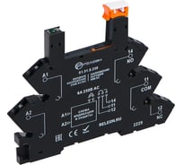 Розетка для реле RP1 с пружинными зажимами РЕЛЕОН 8А, 230В AC/DC, подавление утечки тока S1513230