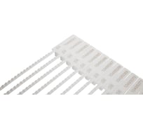 Пластиковая номерная пломба Пломба.Ру d 3,4 мм., l 210 мм., цвет белый 100 шт. кпп-1-2203 1006071