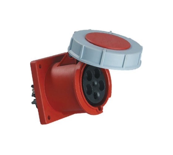 Стационарная внутренняя розетка EKF PROxima 3352, 3Р+РЕ+N, 63А, 380В, IP67 ps-3352-63-380