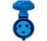 Розетка переносная EKF 213 2Р+РЕ 16А 220В IP44 ps-213-16-220 1