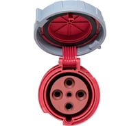 Розетка переносная EKF 2342 3Р+РЕ 63А 380В IP67 ps-2342-63-380