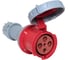 Розетка переносная EKF 2342 3Р+РЕ 63А 380В IP67 ps-2342-63-380 2