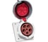 Розетка стационарная внутренняя угловая EKF 4352 3Р+РЕ+N 63А 380В IP67 ps-4352-63-380 8