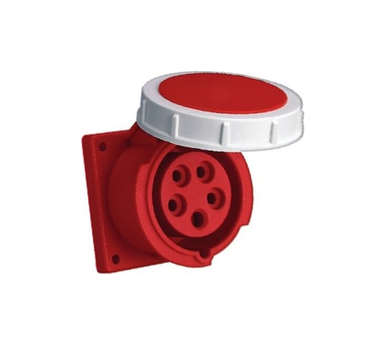 Стационарная внутренняя розетка EKF PROxima 3152, 3Р+РЕ+N, 16А, 380В, IP67 ps-3152-16-380