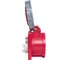 Розетка стационарная внутренняя EKF 3152 3Р+РЕ+N 16А 380В IP67 ps-3152-16-380 4