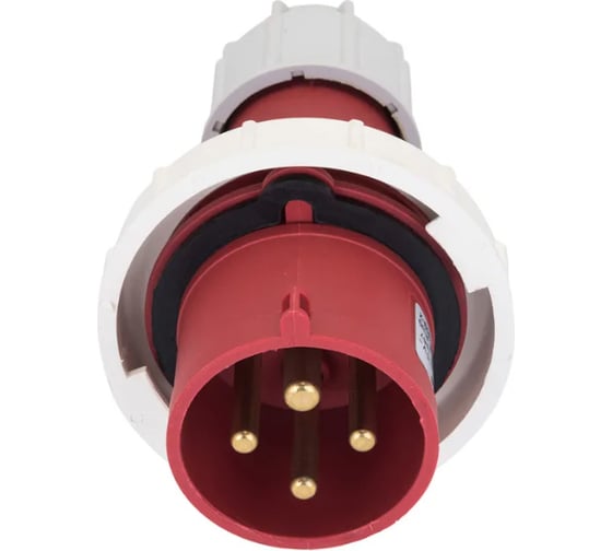 Переносная вилка EKF 0442 3Р РЕ 125А 380В IP67 PROxima ps-0442-125-380