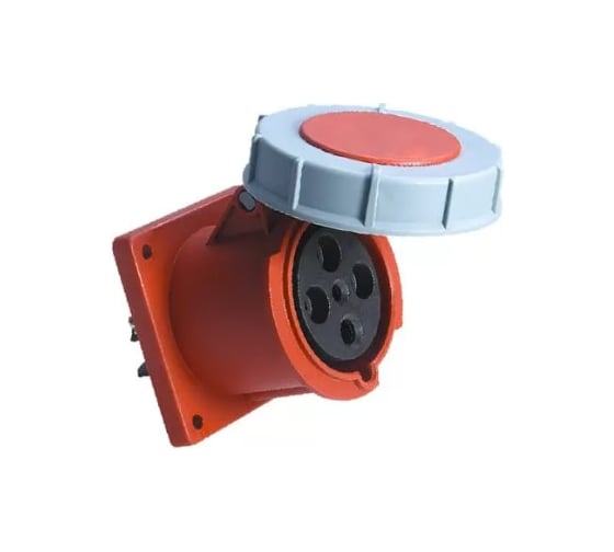 Стационарная внутренняя розетка EKF PROxima 3442, 3Р+РЕ, 125А, 380В, IP67 ps-3442-125-380