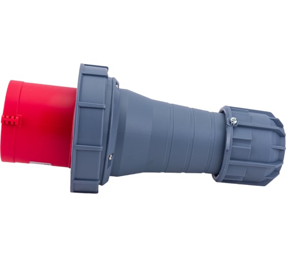 Переносная вилка EKF PROxima 0452, 3Р+РЕ+N, 125А, 380В, IP67 ps-0452-125-380