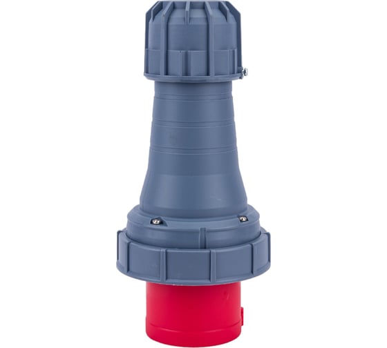 Переносная вилка EKF PROxima 0452, 3Р+РЕ+N, 125А, 380В, IP67 ps-0452-125-380