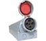Розетка стационарная наружная EKF 1442 3Р+РЕ 125А 380В IP67 ps-1442-125-380 6