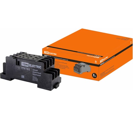 Разъем РРМ78/3 для РЭК78/3 модульный TDM ELECTRIC AQ0701-0007