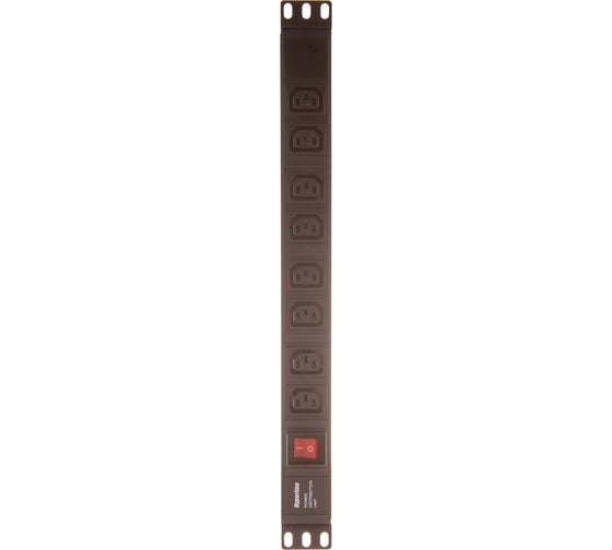 Блок розеток Hyperline SHE19-8IEC-S-IEC для 19 шкафов 426785
