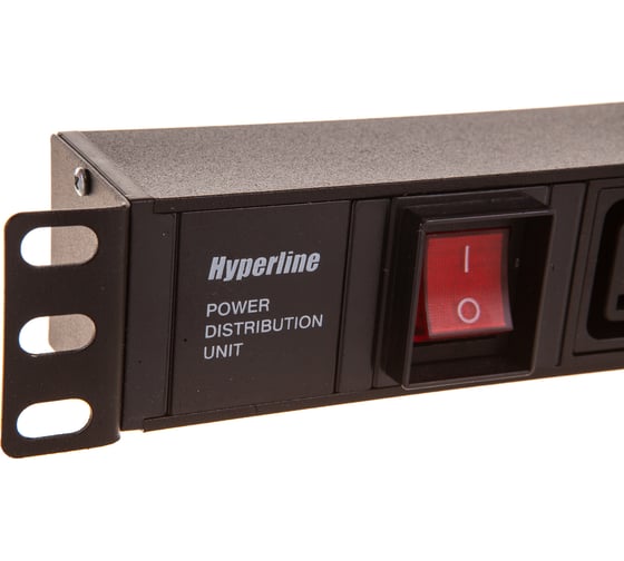 Блок розеток Hyperline SHE19-8IEC-S-IEC для 19 шкафов 426785