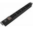 Блок розеток Hyperline SHE19-8IEC-S-IEC для 19 шкафов 426785 1