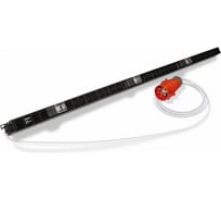 Блок розеток Hyperline SHE-18IEC-6BIEC-3V-3PVR трехфазный 3x32А вертикальный 396994