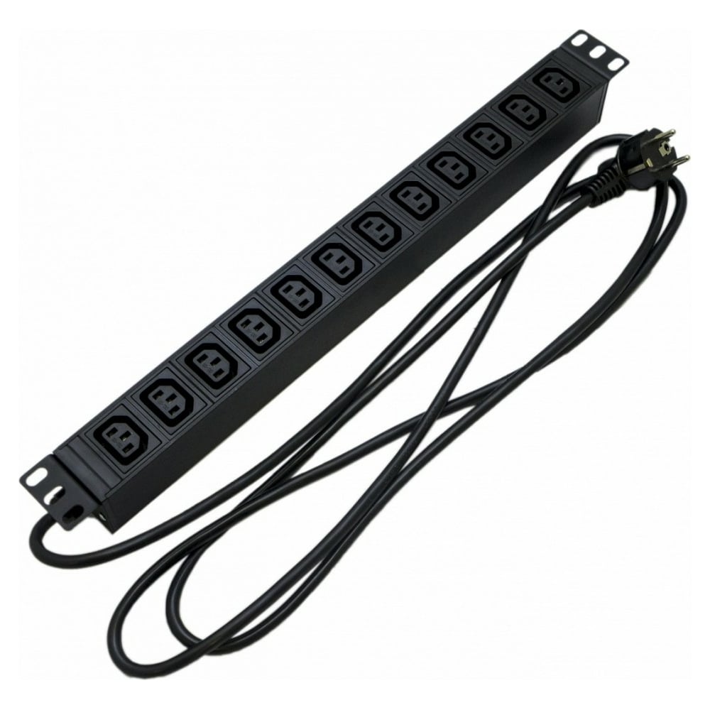 Блок розеток Hyperline SHE19-12IEC-2.5EU 426787 - выгодная цена, отзывы ...