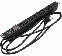 Блок розеток Hyperline SHE19-8IEC-S-2.5EU 426780