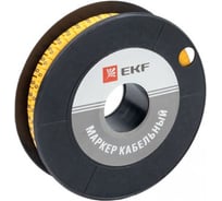 Кабельный маркер EKF 4.0кв.мм, 9, 500ед, ЕС-2 plc-KM-4-9