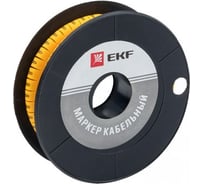 Кабельный маркер EKF 2.5 кв.мм, 8, 1000ед, ЕС-1 plc-KM-2.5-8