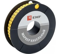Кабельный маркер EKF 6.0кв.мм, B, 500ед, ЕС-3 plc-KM-6-B
