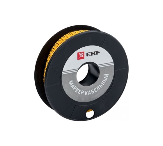 Кабельный маркер EKF 4.0кв.мм, 4 ЕС-2 plc-KM-4-4 1
