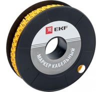 Кабельный маркер EKF 4.0кв.мм, N, 500ед, ЕС-2 plc-KM-4-N