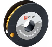 Кабельный маркер EKF 6.0кв.мм, 3, 500ед, ЕС-3 plc-KM-6-3