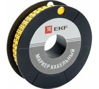 Кабельный маркер EKF 6,0 мм2, B, 350 шт, ЕС-3, PROxima plc-KM-6-B