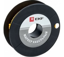 Кабельный маркер EKF 4,0 мм2, 7, 500 шт, ЕС-2, PROxima plc-KM-4-7