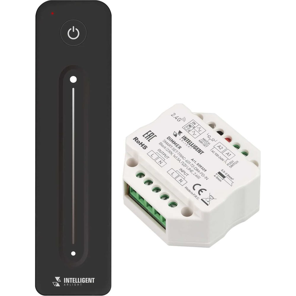 Диммер INTELLIGENT ARLIGHT SMART-SET-TRIAC-601-72-DIM-PD-IN Black IA ...