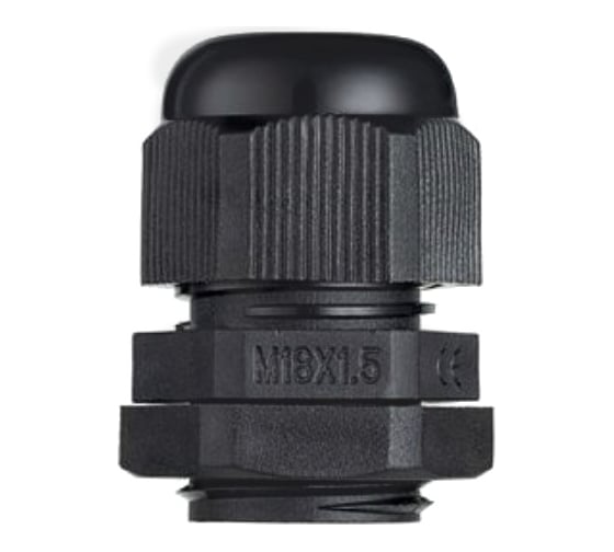 Зажим для кабеля (на датчик перелива) TITAN LOCK пластиковый, М18x1.5, TLM18X1,5P
