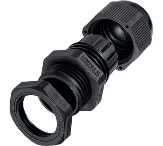 Зажим для кабеля (на датчик перелива) TITAN LOCK пластиковый, М18x1.5, TLM18X1,5P