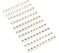 Маркеры EKF для JXB-ST 2,5 NLPE с нумерацией 1-50 (100 шт.) zb-st-2.5-nlpe-1-50