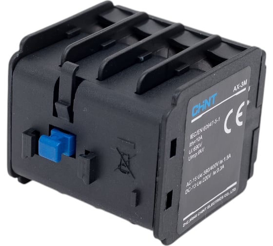 Приставка дополнительные контакты CHINT AX-3M/11 к контактору NXC-06M~12M 925190