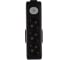 Колодка Panasonic X-TENDIA 54988 3гн с/з с выключателем, черная WLTA0430-2BL-RES 1
