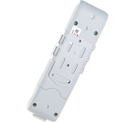 Колодка Panasonic X-TENDIA 54993 3гн б/з с выключателем, белая WLTA0230-2WH-RES