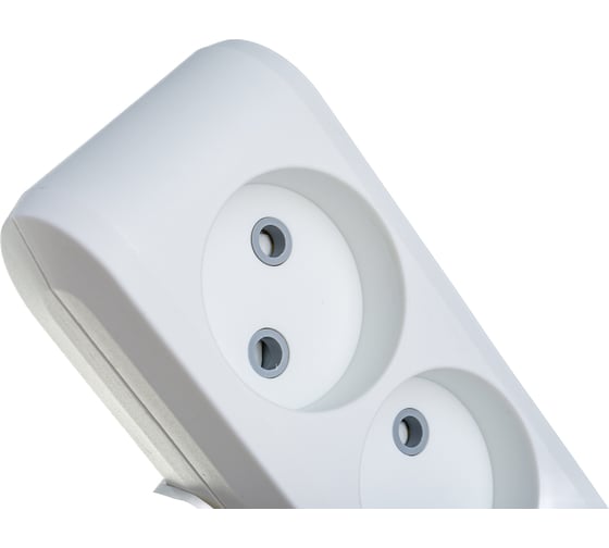 Колодка Panasonic X-TENDIA 54993 3гн б/з с выключателем, белая WLTA0230-2WH-RES