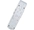 Колодка Panasonic X-TENDIA 54993 3гн б/з с выключателем, белая WLTA0230-2WH-RES 3
