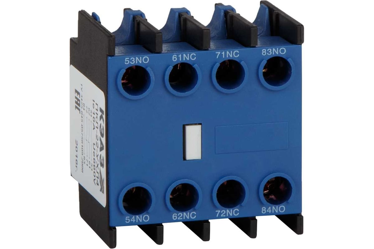 Приставка контактная КЭАЗ ПКЛ 40 УХЛ4 110678 - выгодная цена, отзывы ...