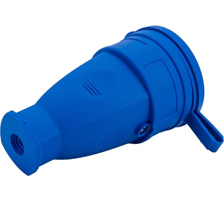 Переносная розетка SVET РА 16-005 УХЛ4, каучук,цвет - синий SV0303-0007