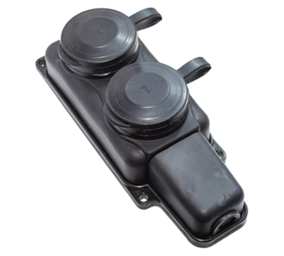 Розетка SVET 2-мест. РП 16-232 26 SV0701-002